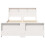 Berkfield Bed Frame with Headboard White 120 x 190 cm Engineered Wood 5