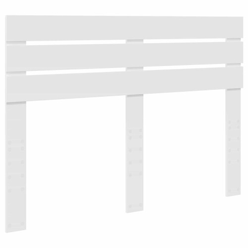 Berkfield Headboard White Engineered wood 1