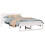 Berkfield Bed Frame with Headboard White 120 x 190 cm Solid Pine Wood 2