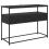 Berkfield Console Table Black Oak 100 x 40 x 75 cm Engineered Wood 2