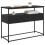 Berkfield Console Table Black Oak 100 x 40 x 75 cm Engineered Wood 3
