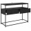 Berkfield Console Table Black Oak 100 x 40 x 75 cm Engineered Wood 5