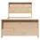 Berkfield Bed Frame with Headboard Brown 75 x 190 cm Engineered Wood 5