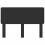 Berkfield Headboard Black Oak Engineered wood 4