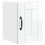 Berkfield Dishwasher Panel Lucca High Gloss White 30 x 31 x 40 cm 2