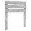Berkfield Headboard Concrete Grey Engineered wood 2