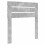 Berkfield Headboard Concrete Grey Engineered wood 6