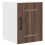 Berkfield Dishwasher Panel Lucca Brown Oak 30 x 31 x 40 cm 2