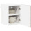 Berkfield Dishwasher Panel Lucca Brown Oak 30 x 31 x 40 cm 3