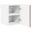 Berkfield Dishwasher Panel Lucca Brown Oak 30 x 31 x 40 cm 5