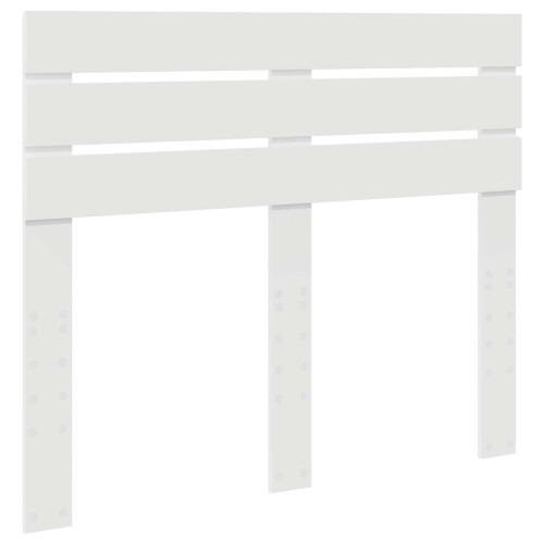 Berkfield Headboard White Engineered wood 1