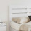 Berkfield Headboard White Engineered wood 3