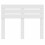 Berkfield Headboard White Engineered wood 4