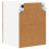 Berkfield Dishwasher Panel Lucca Artisan Oak 30 x 31 x 40 cm 8