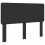 Berkfield Headboard Black Oak Engineered wood 2