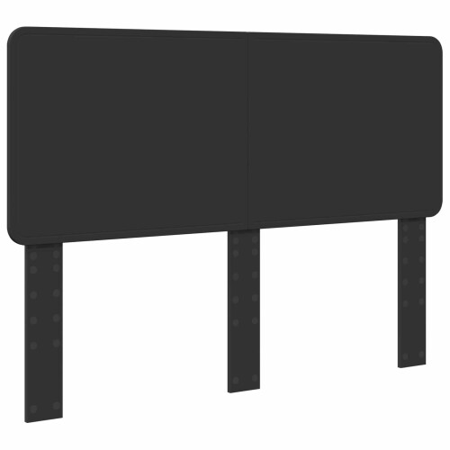 Berkfield Headboard Black Oak Engineered wood 1