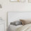 Berkfield Headboard White Engineered wood 3