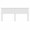 Berkfield Headboard White Engineered wood 4