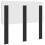 Berkfield Headboard Black Oak Engineered wood 6