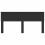 Berkfield Headboard Black Oak Engineered wood 4