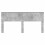 Berkfield Headboard Concrete Grey Engineered wood 4