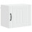 Berkfield Dishwasher Panel Lucca 2 pcs White 50 x 31 x 40 cm 5