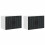 Berkfield Dishwasher Panel Lucca 2 pcs Black 60 x 31 x 40 cm 2
