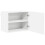 Berkfield Dishwasher Panel Lucca 2 pcs White 50 x 31 x 40 cm 6