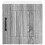 Berkfield Dishwasher Panel Lucca 2 pcs Grey Sonoma 40 x 31 x 40 cm 7