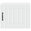Berkfield Dishwasher Panel Lucca 2 pcs White 50 x 31 x 40 cm 7