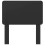 Berkfield Headboard Black Oak Engineered wood 4
