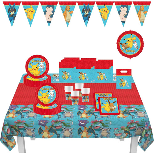 Pokemon Birthday Decoration, 67 Pieces