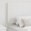 Berkfield Headboard White Engineered wood 3