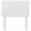 Berkfield Headboard White Engineered wood 4