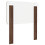 Berkfield Headboard Brown Oak Engineered wood 6