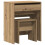 Berkfield Dressing Table Artisan oak 60 x 40 x 75 cm Engineered wood 2