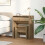 Berkfield Dressing Table Artisan oak 60 x 40 x 75 cm Engineered wood 4