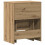 Berkfield Dressing Table Artisan oak 60 x 40 x 75 cm Engineered wood 6