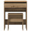 Berkfield Dressing Table Artisan oak 60 x 40 x 75 cm Engineered wood 7