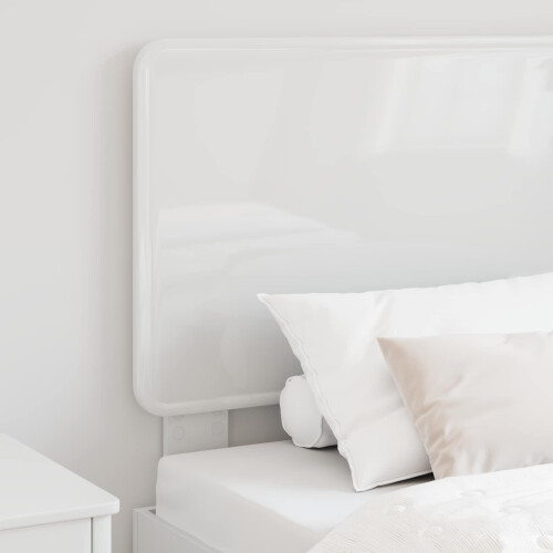 Berkfield Headboard Gloss White Engineered wood 2