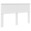 Berkfield Headboard White Engineered wood 2