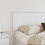 Berkfield Headboard White Engineered wood 3