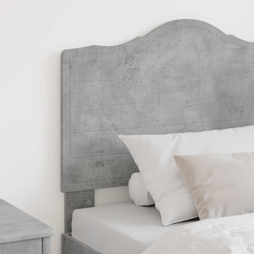 Berkfield Headboard Concrete Grey Engineered wood 2