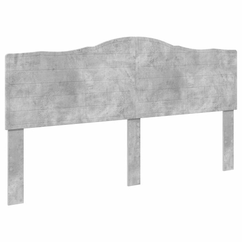 Berkfield Headboard Concrete Grey Engineered wood 1