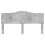 Berkfield Headboard Concrete Grey Engineered wood 4