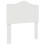 Berkfield Headboard White Engineered wood 2