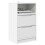 Berkfield Bedside Table White 40 x 30 x 467 cm Engineered Wood 3