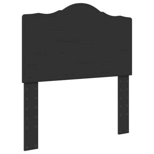 Berkfield Headboard Black Oak Engineered wood 1