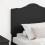 Berkfield Headboard Black Oak Engineered wood 3