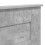 Berkfield Headboard Concrete Grey Engineered wood 7